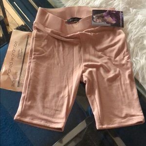 Naked wardrobe biker shorts